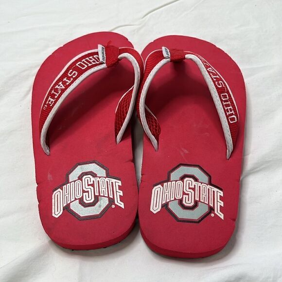 OHIO STATE MY TEAM UNISEX THONG SANDALS FTL-04-162 - Picture 2 of 4
